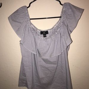 Off the shoulder too